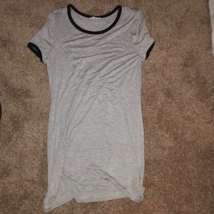 Grey T-shirt dress
